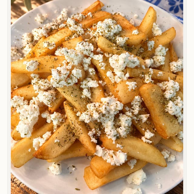 1/2 Pan Greek Fries.