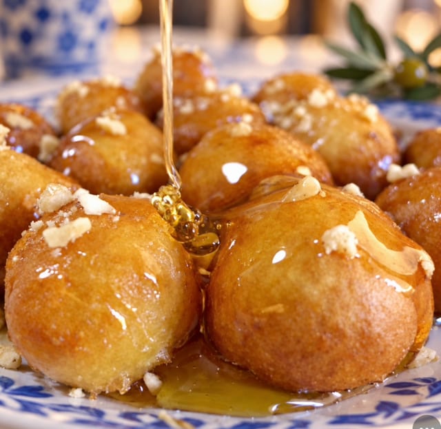 Full Pan Loukoumades 20-30people.