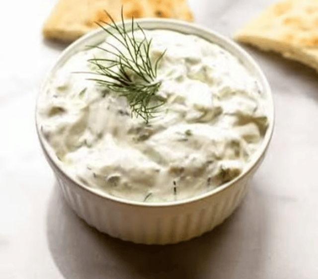 3oz Side Homemade Tzatziki.