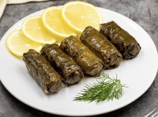 Dozen Dolmades.